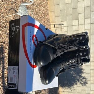 Blondo Black Lace-Up Waterproof Boots